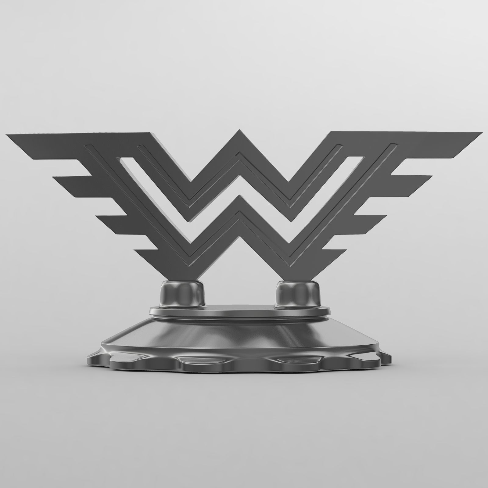 wanderer logo 3D model_9