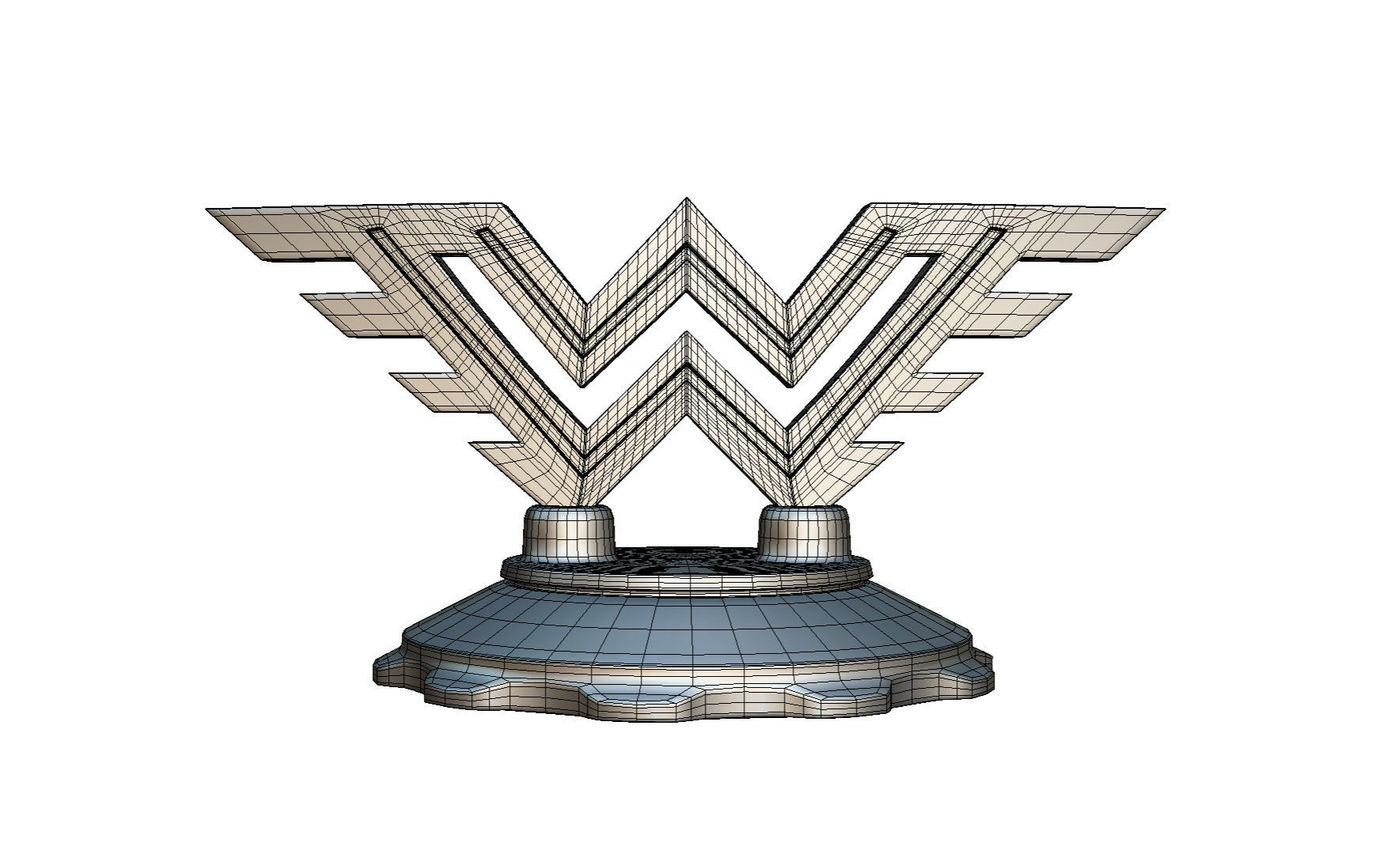 wanderer logo 3D model_7