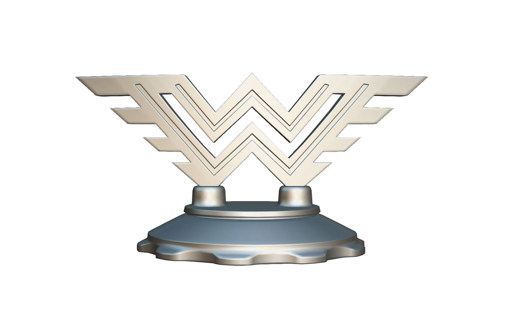 wanderer logo 3D model_6