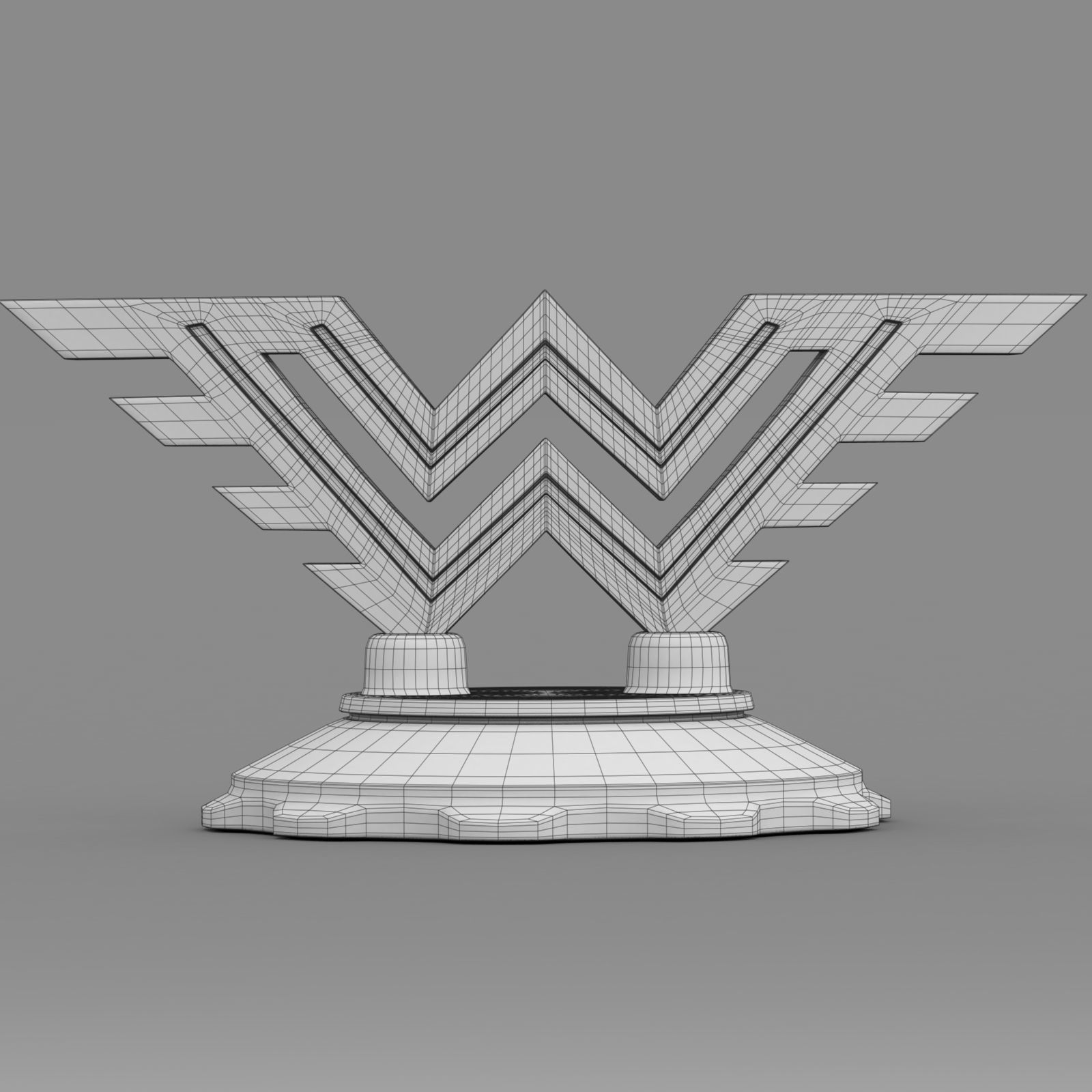 wanderer logo 3D model_14