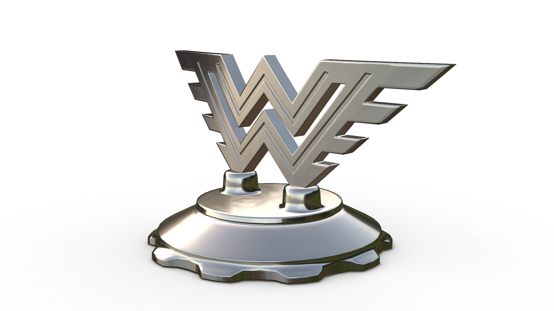 wanderer logo 3D model_2