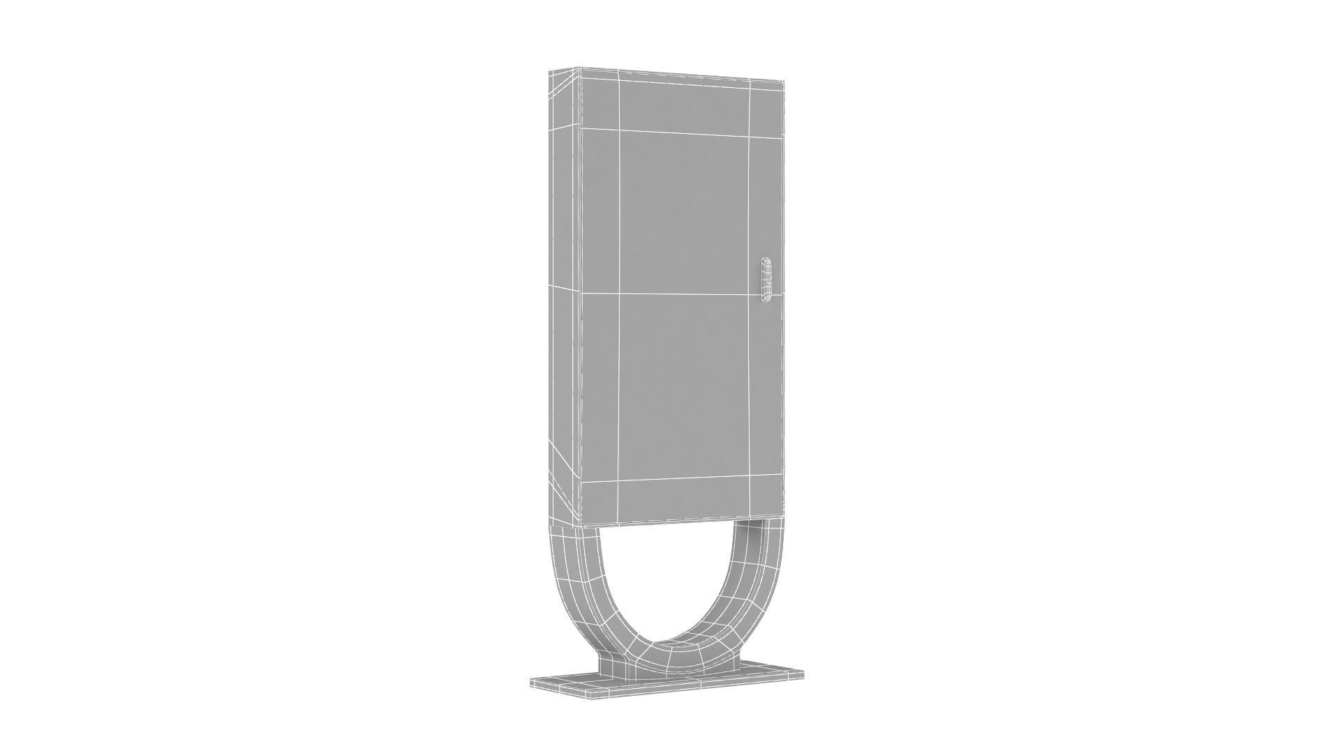 Information Kiosk 3D model_9
