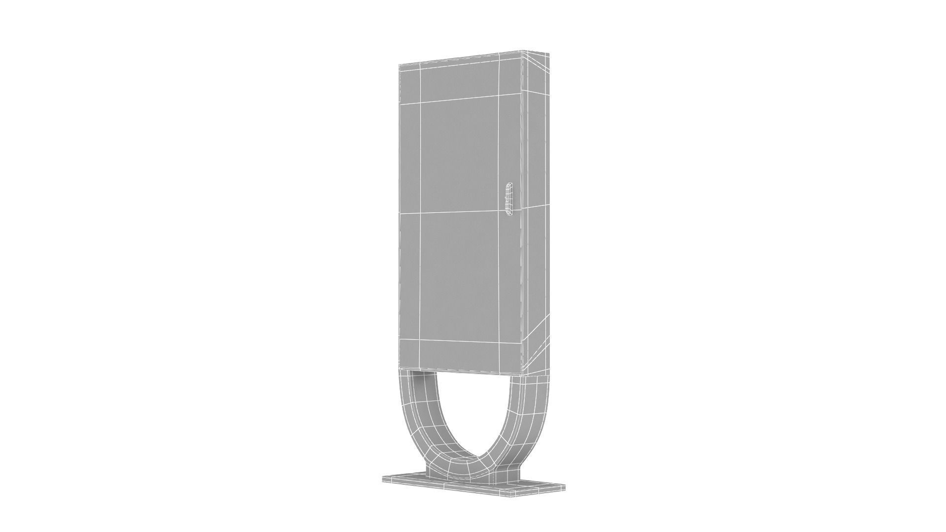 Information Kiosk 3D model_11