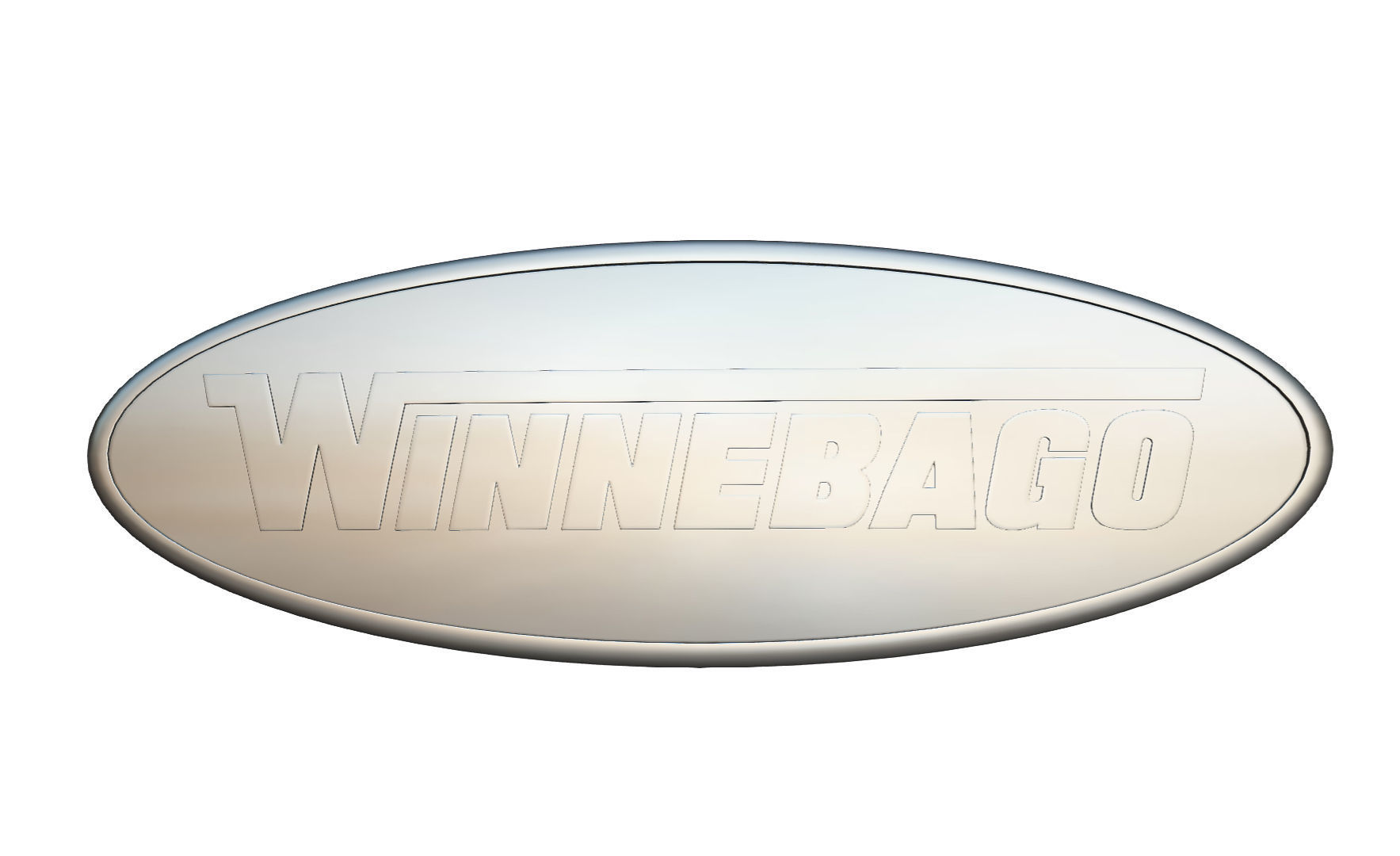 winnebago logo 3D model_5
