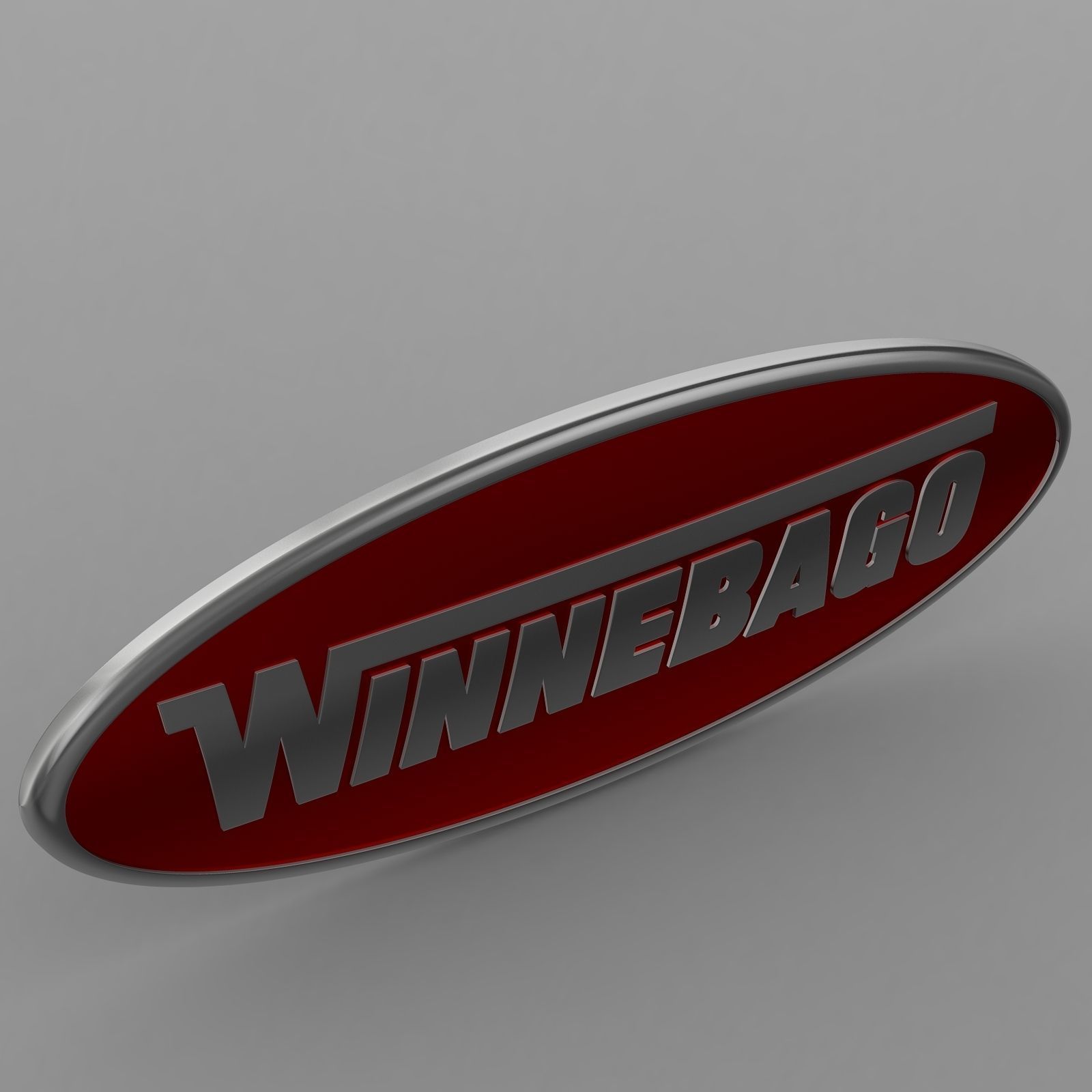 winnebago logo 3D model_10