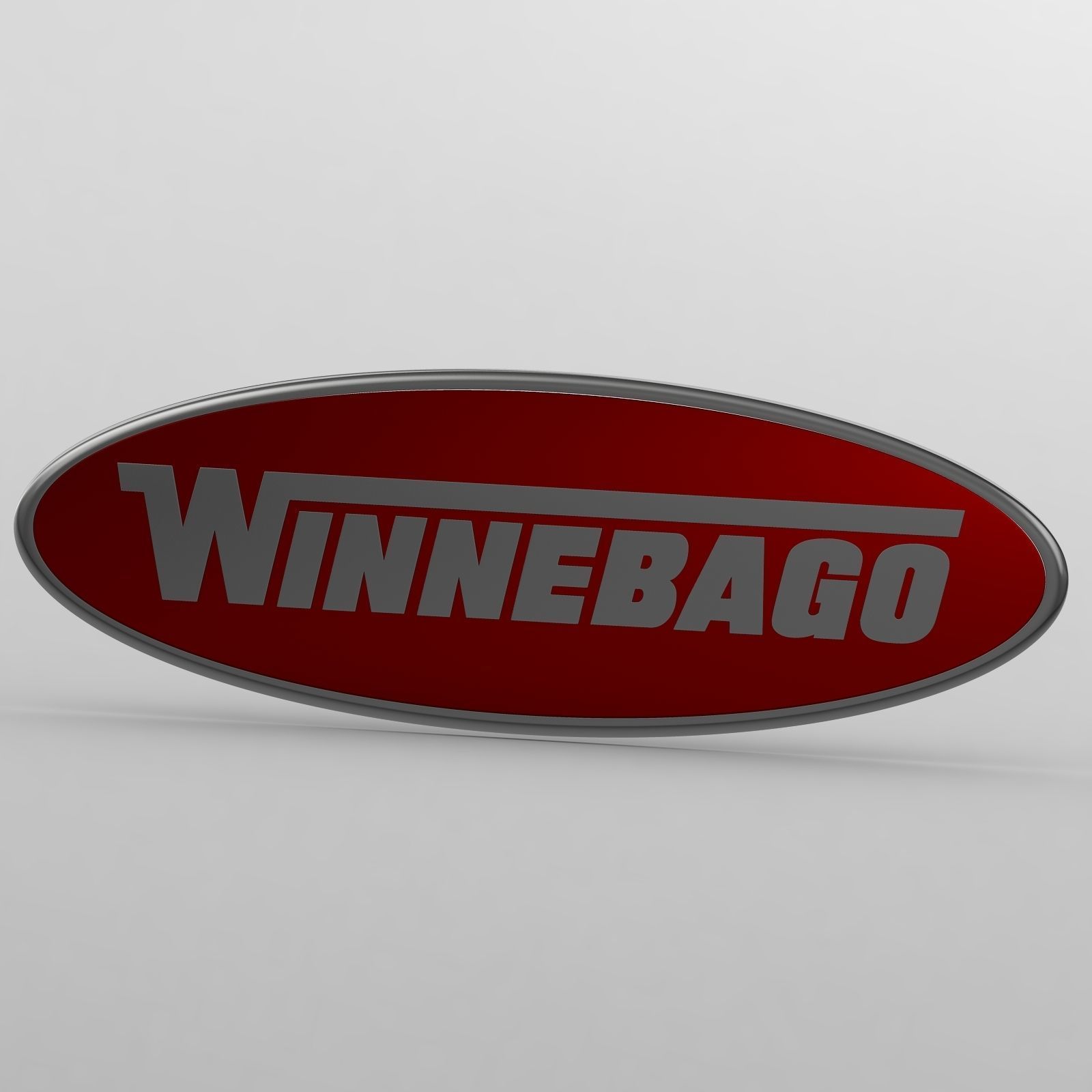 winnebago logo 3D model_8