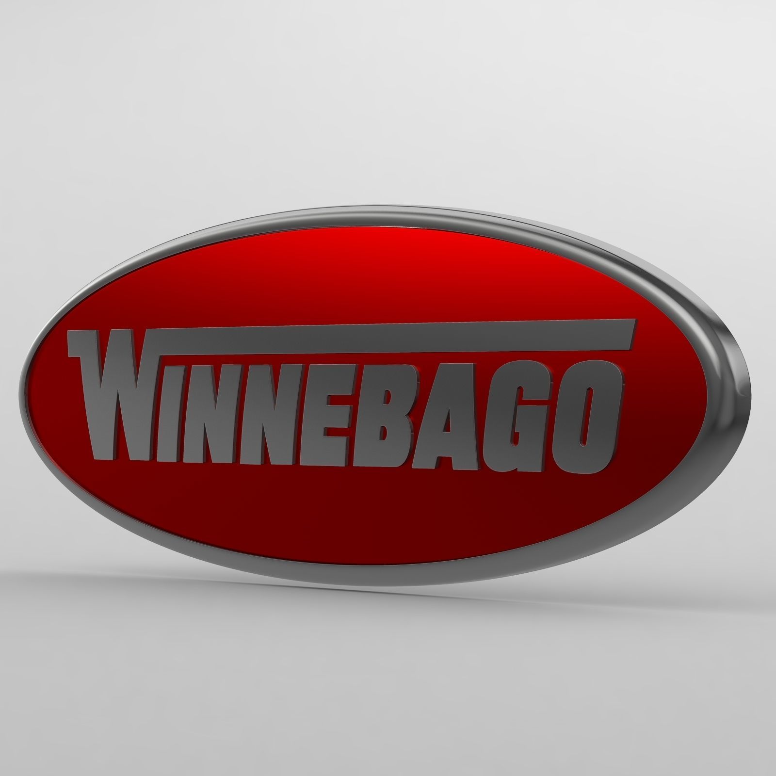 winnebago logo 3D model_9
