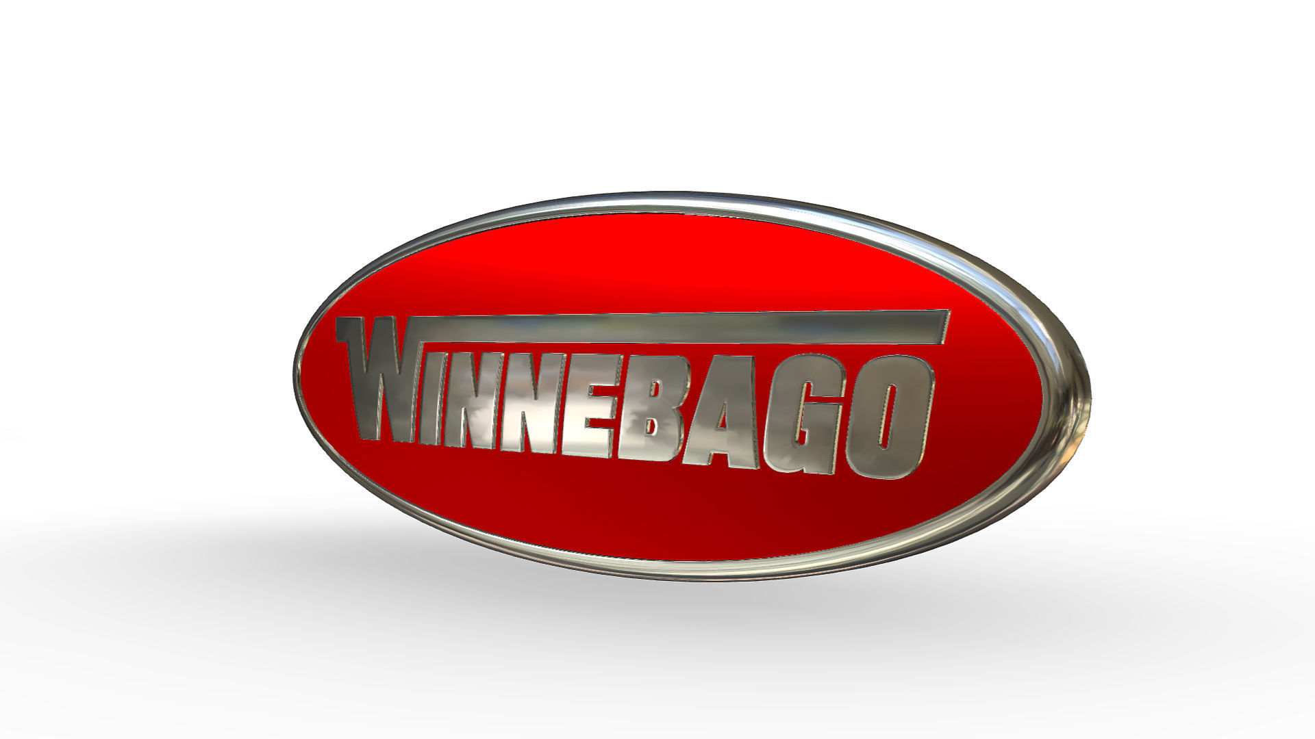 winnebago logo 3D model_2