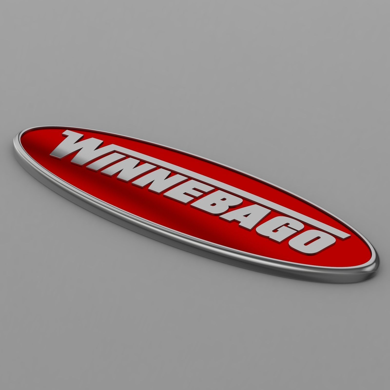 winnebago logo 3D model_11