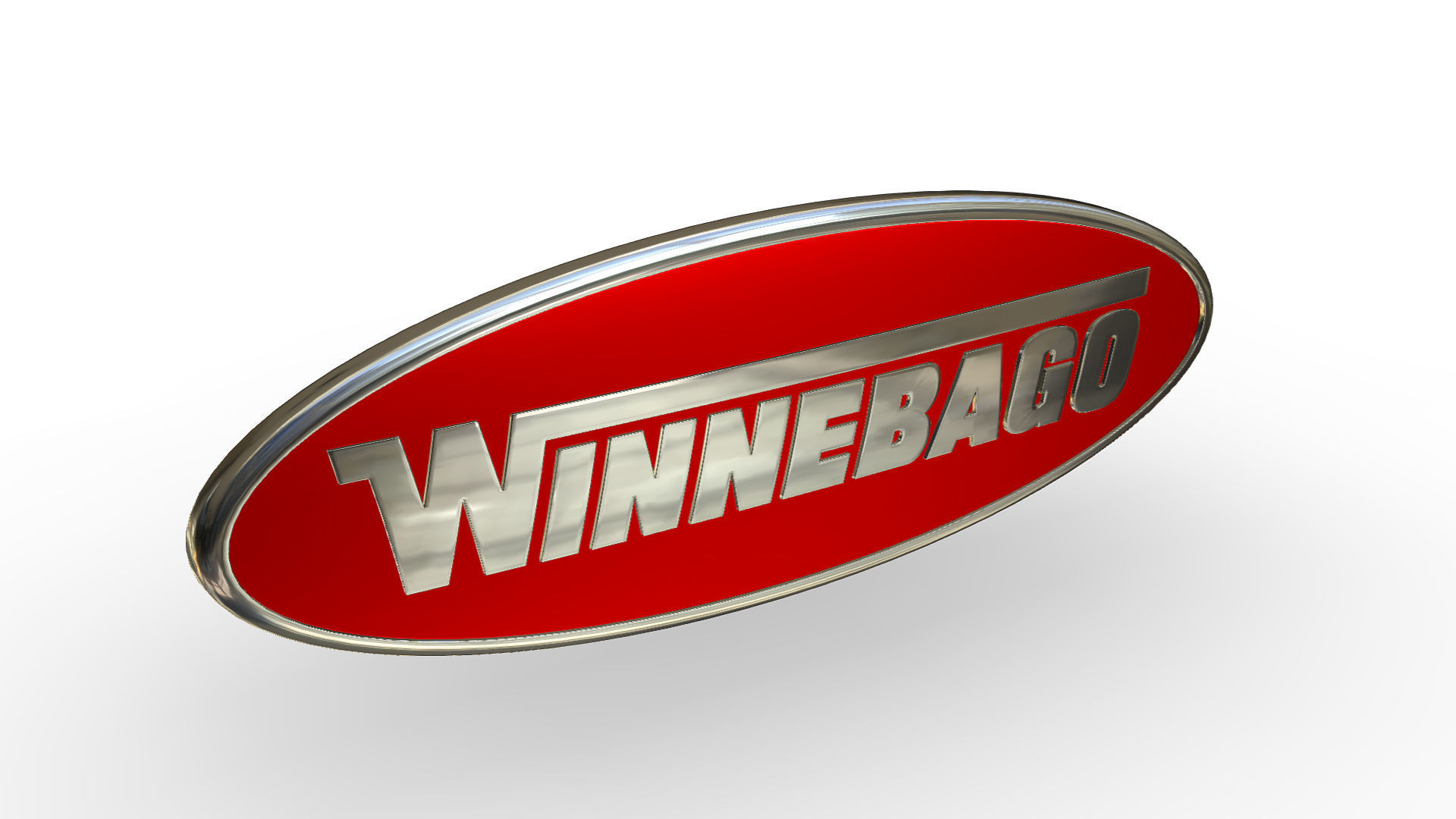 winnebago logo 3D model_3