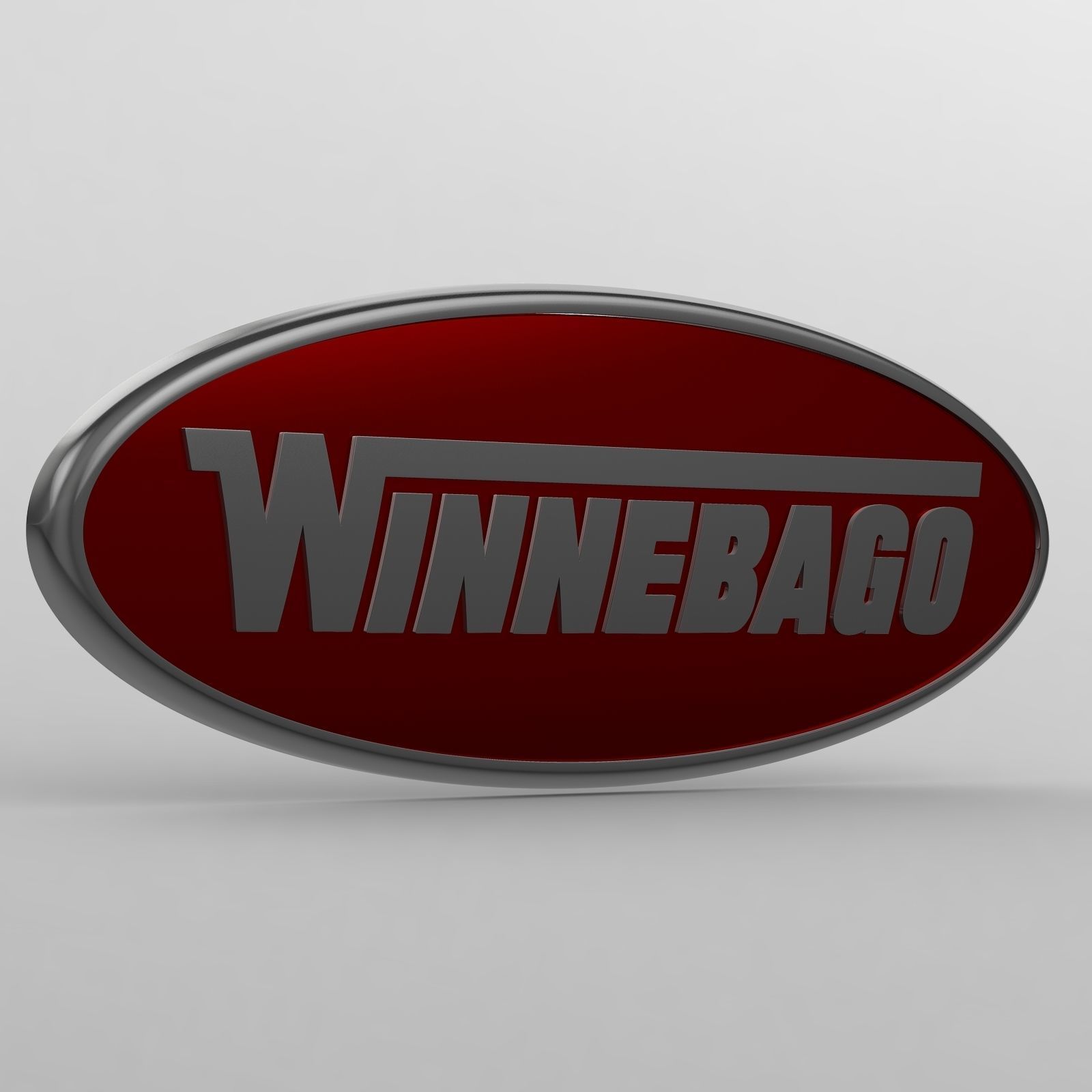 winnebago logo 3D model_7