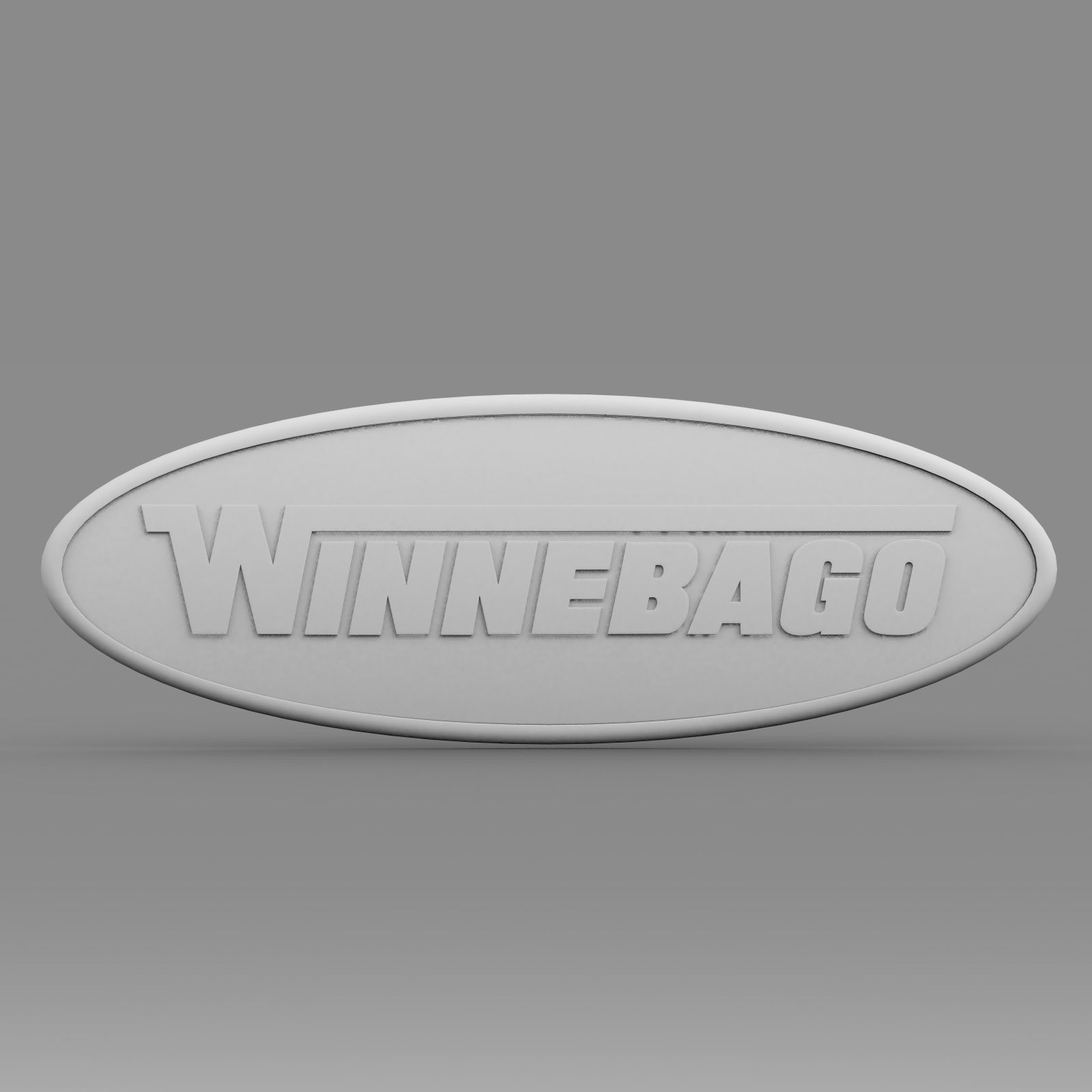 winnebago logo 3D model_12