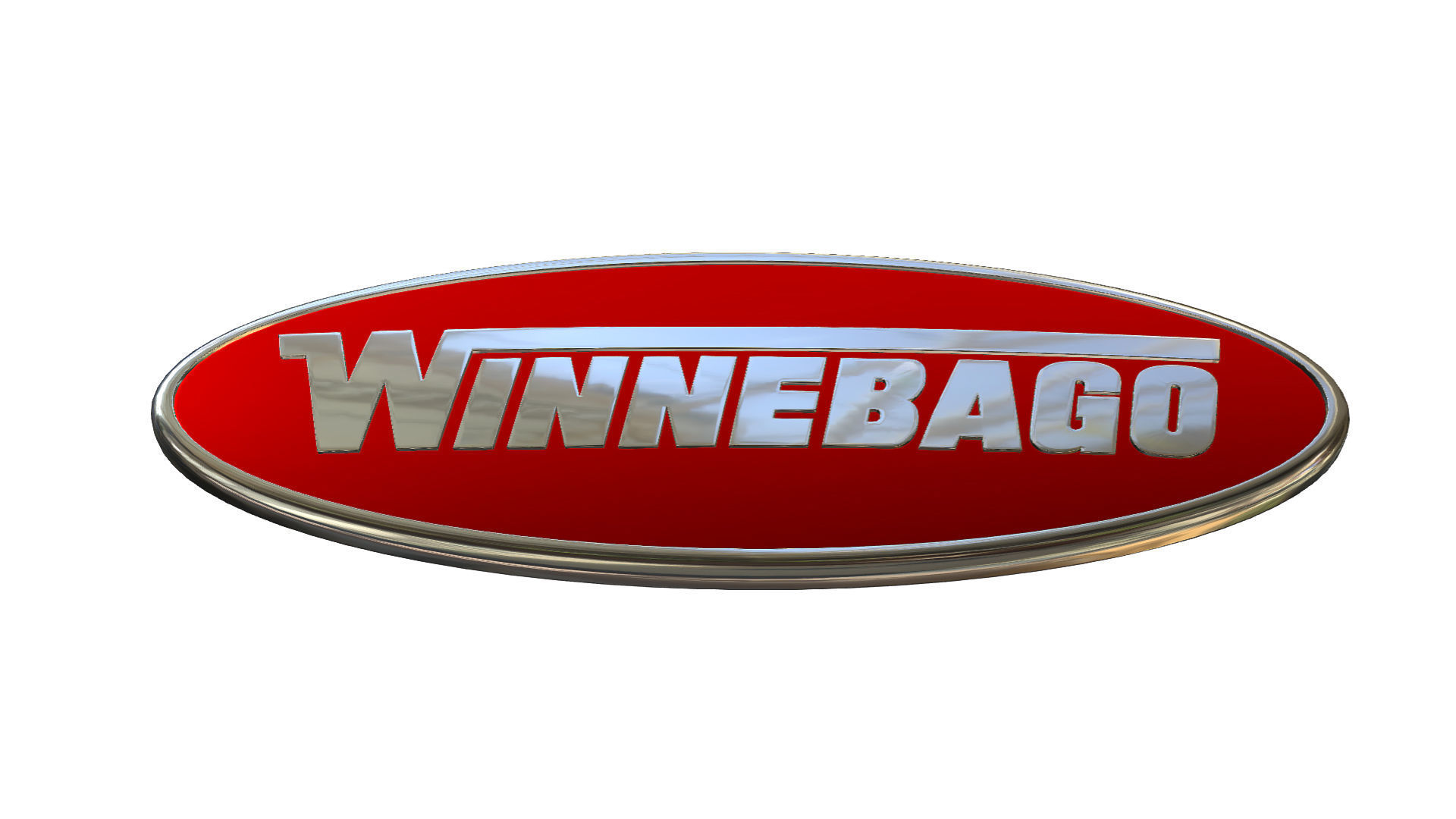 winnebago logo 3D model_4