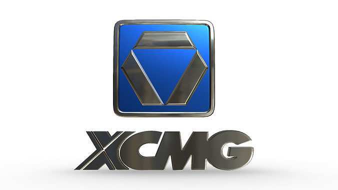 xcmg logo 3D model