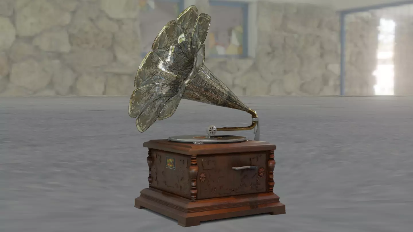 GRAMOPHONE 3D model