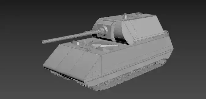 PzKpFw VII Maus 3D model