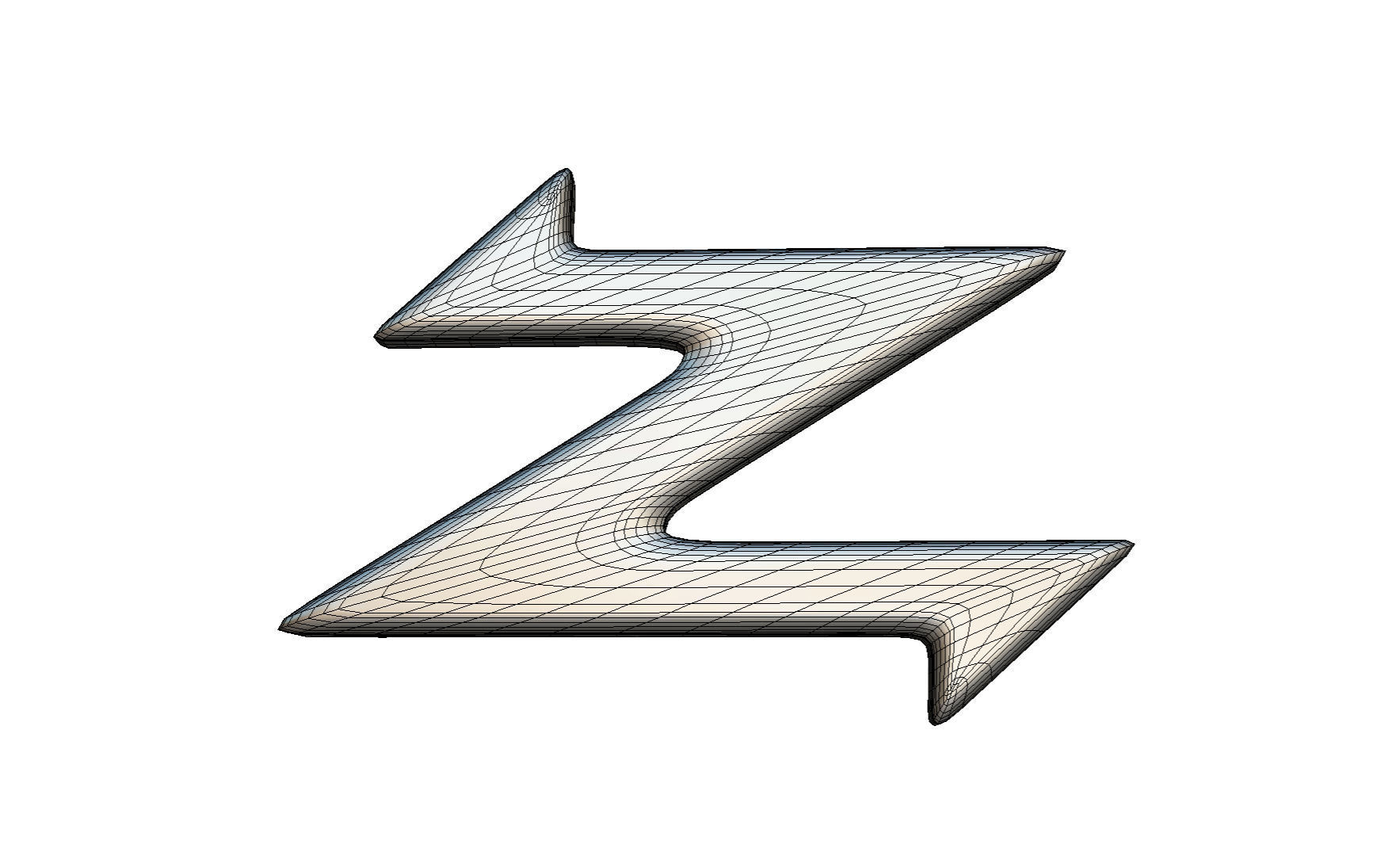 Zagato logo 3D model_6