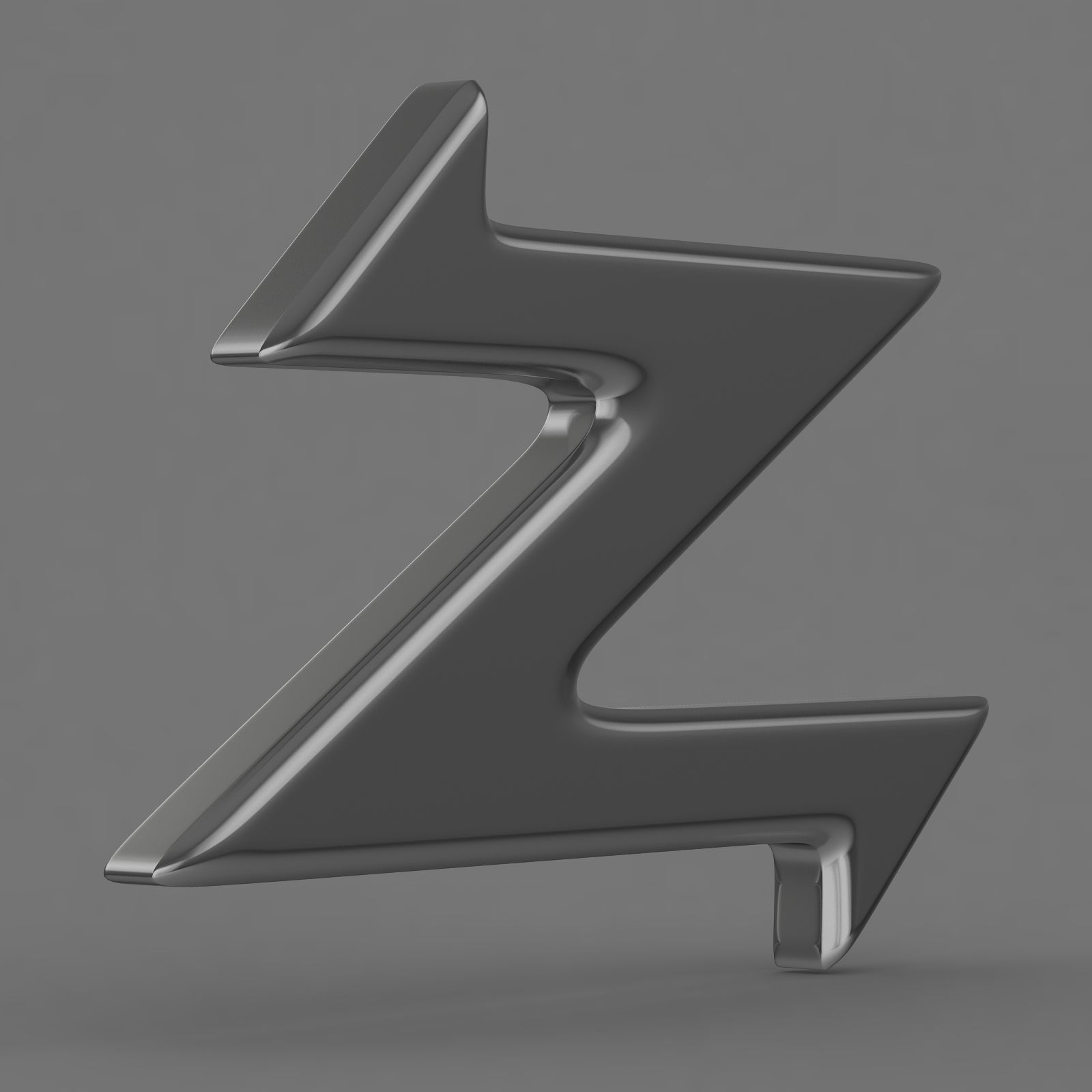 Zagato logo 3D model_7