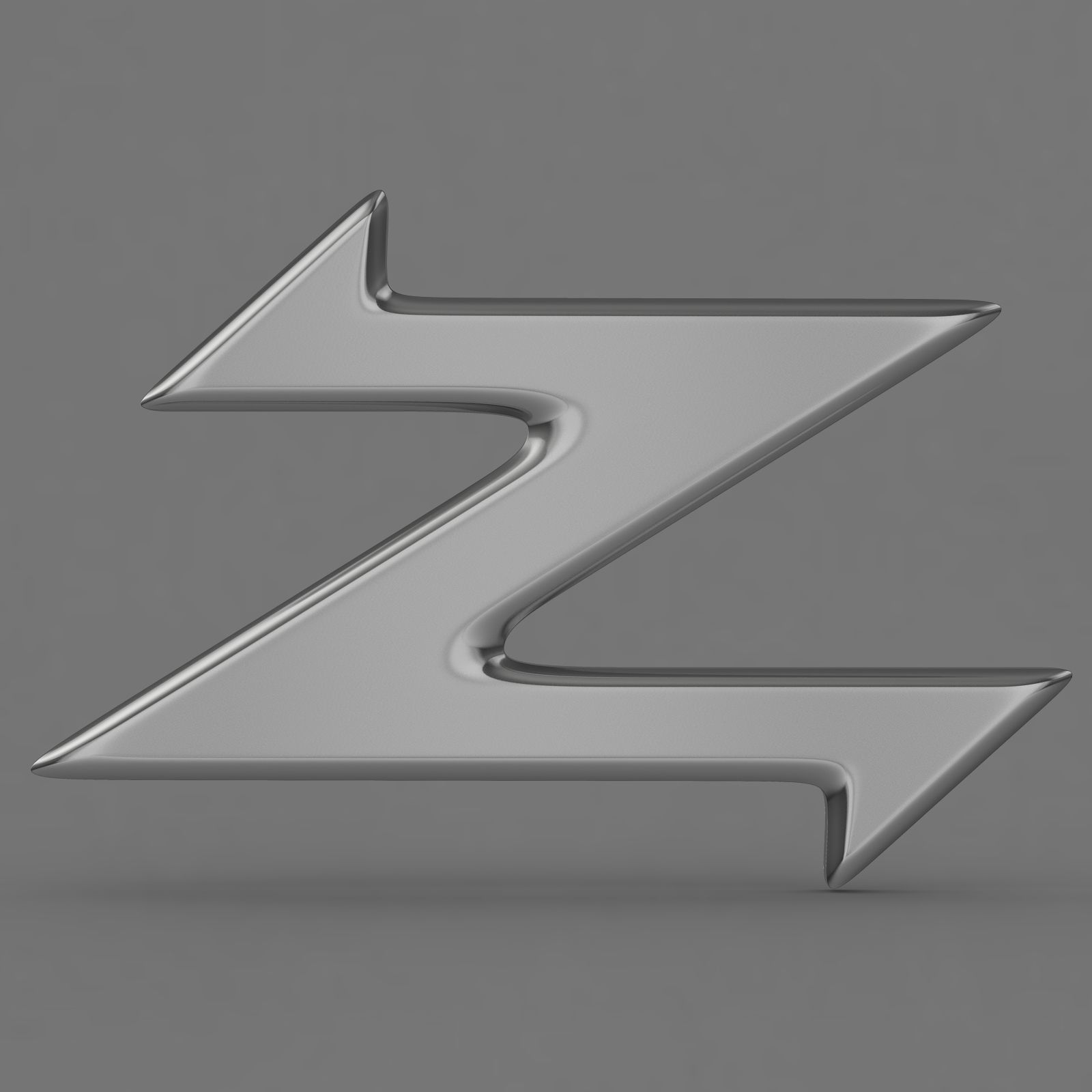 Zagato logo 3D model_8