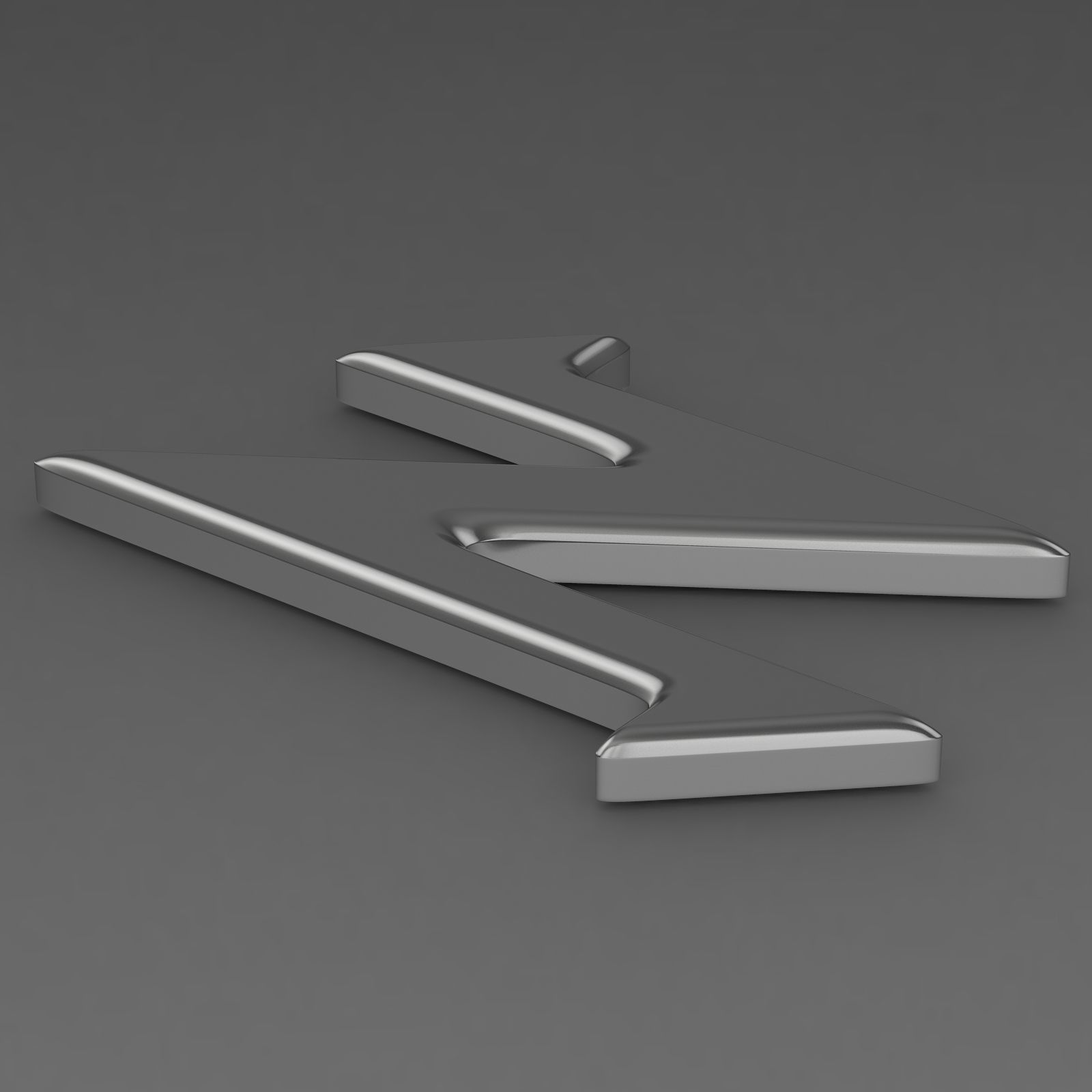 Zagato logo 3D model_11