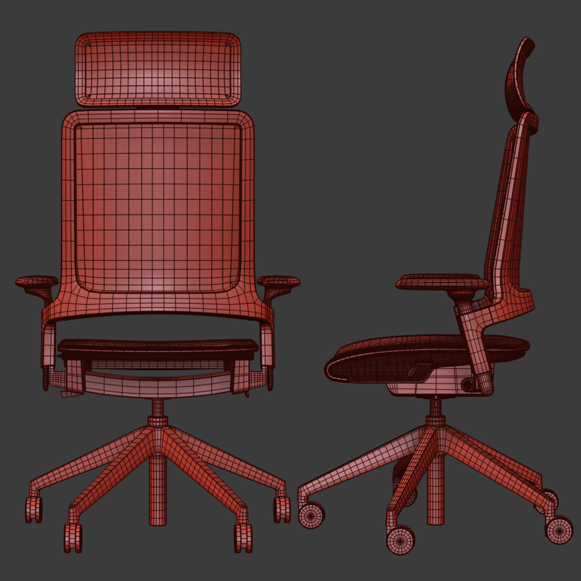 OrangeBox - Office Chair Kirn 3D model_8