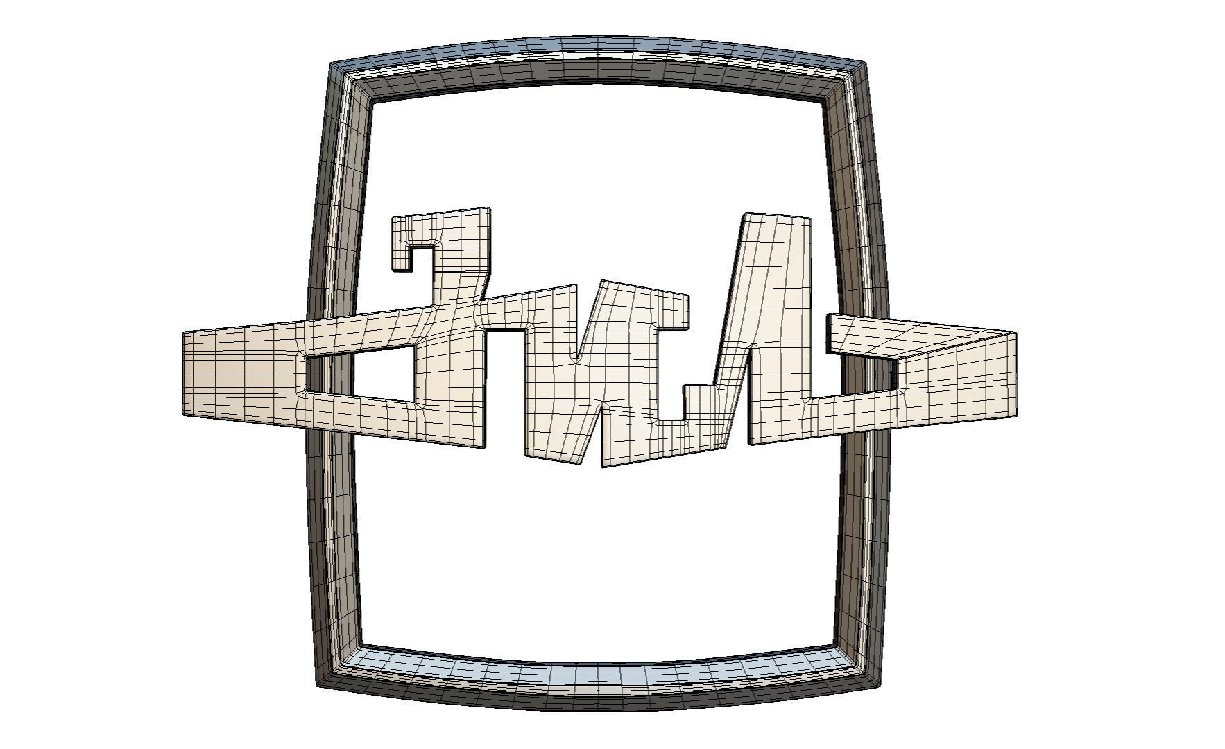 zil logo 3D model_6