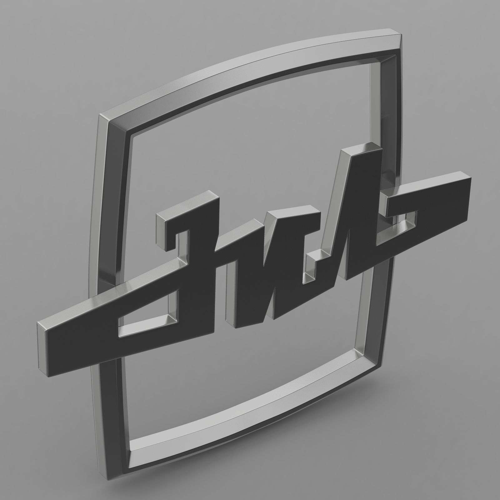 zil logo 3D model_10