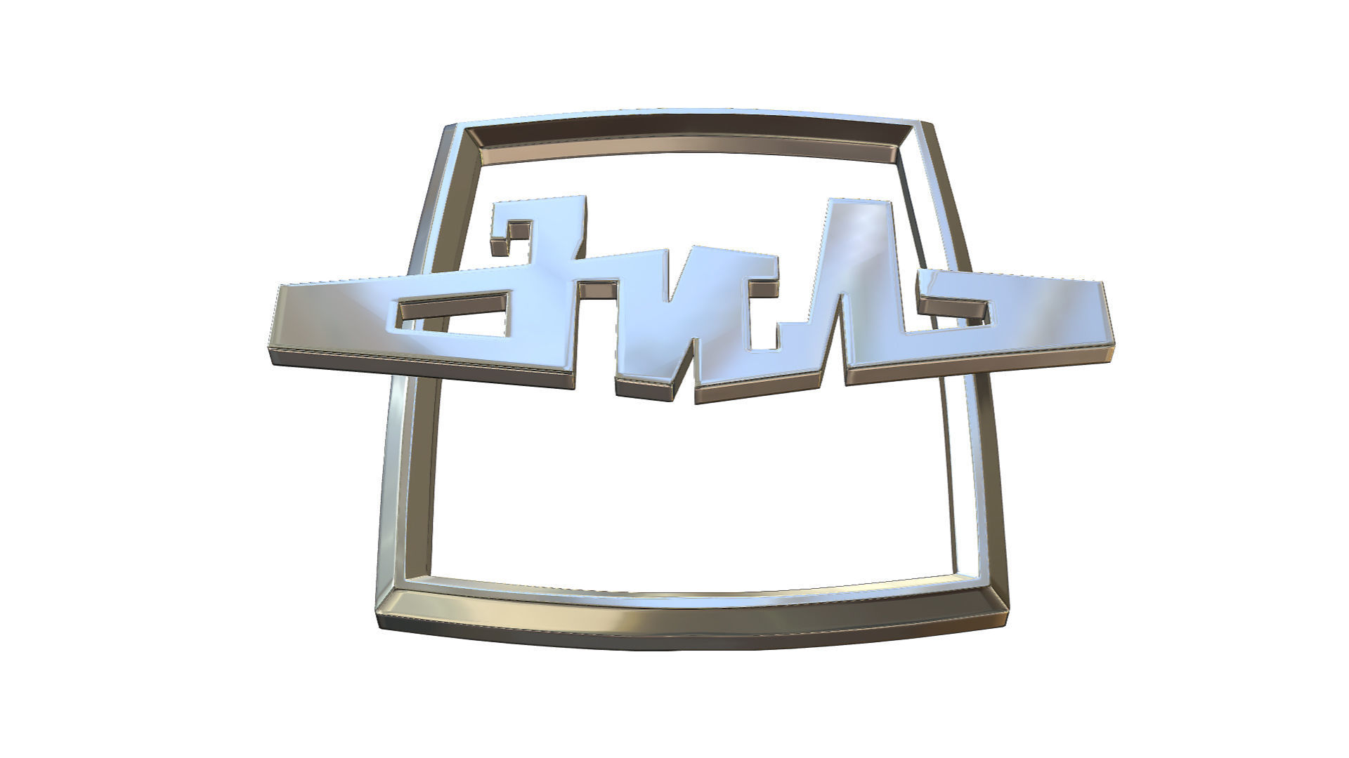 zil logo 3D model_4