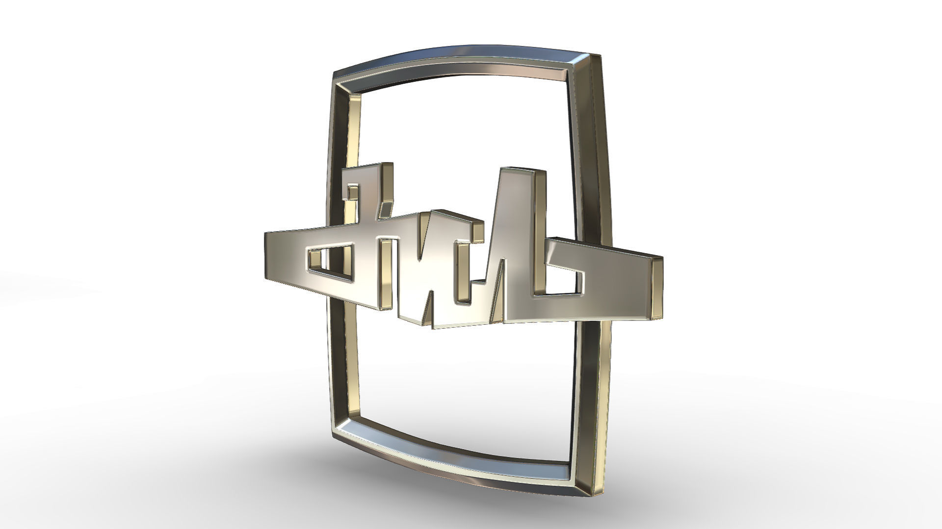 zil logo 3D model_2