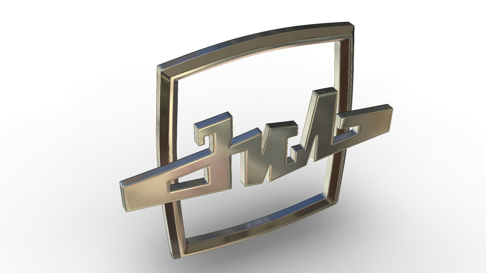 zil logo 3D model_3