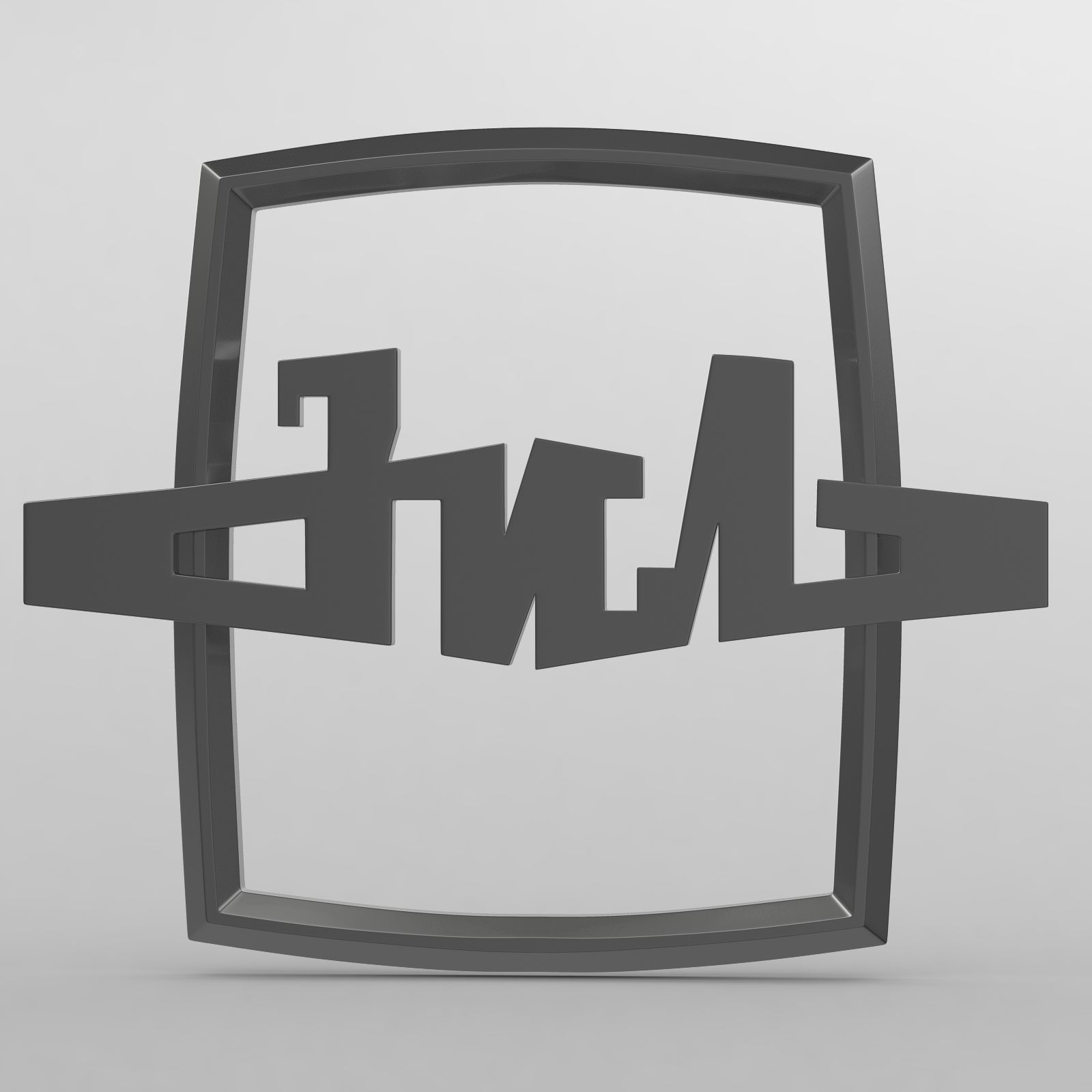 zil logo 3D model_8