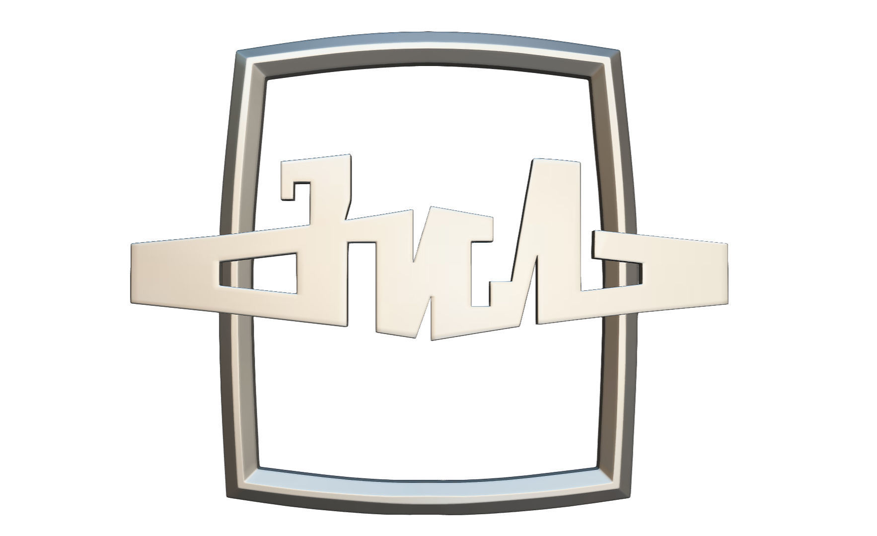 zil logo 3D model_5