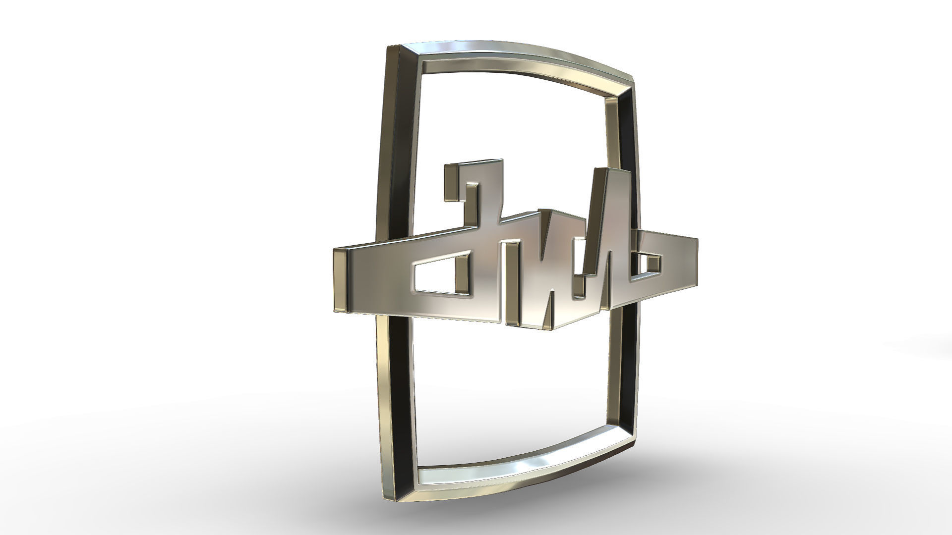 zil logo 3D model_1