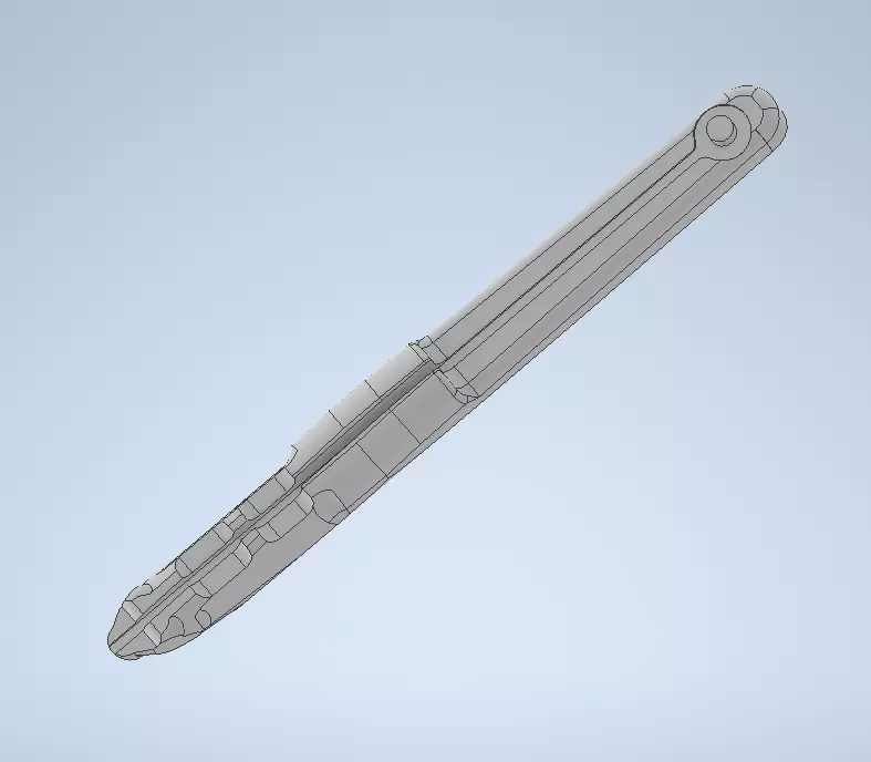 Handpoke tattoo tool 3D print model_0