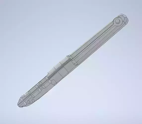 Handpoke tattoo tool 3D print model