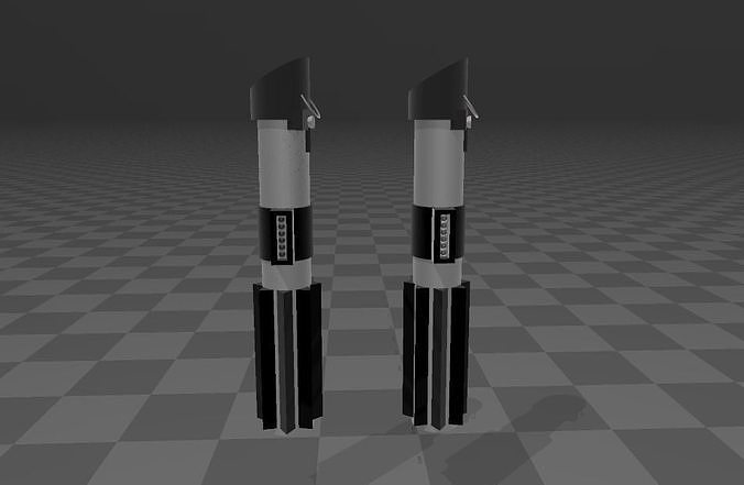 vaders saber  Free low-poly 3D model