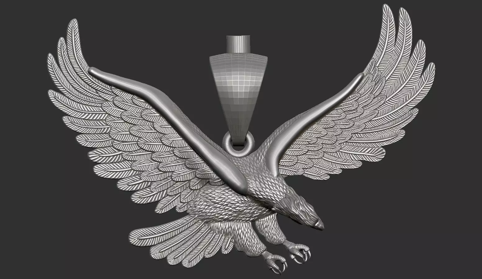 Eagle Pendant 3D print model