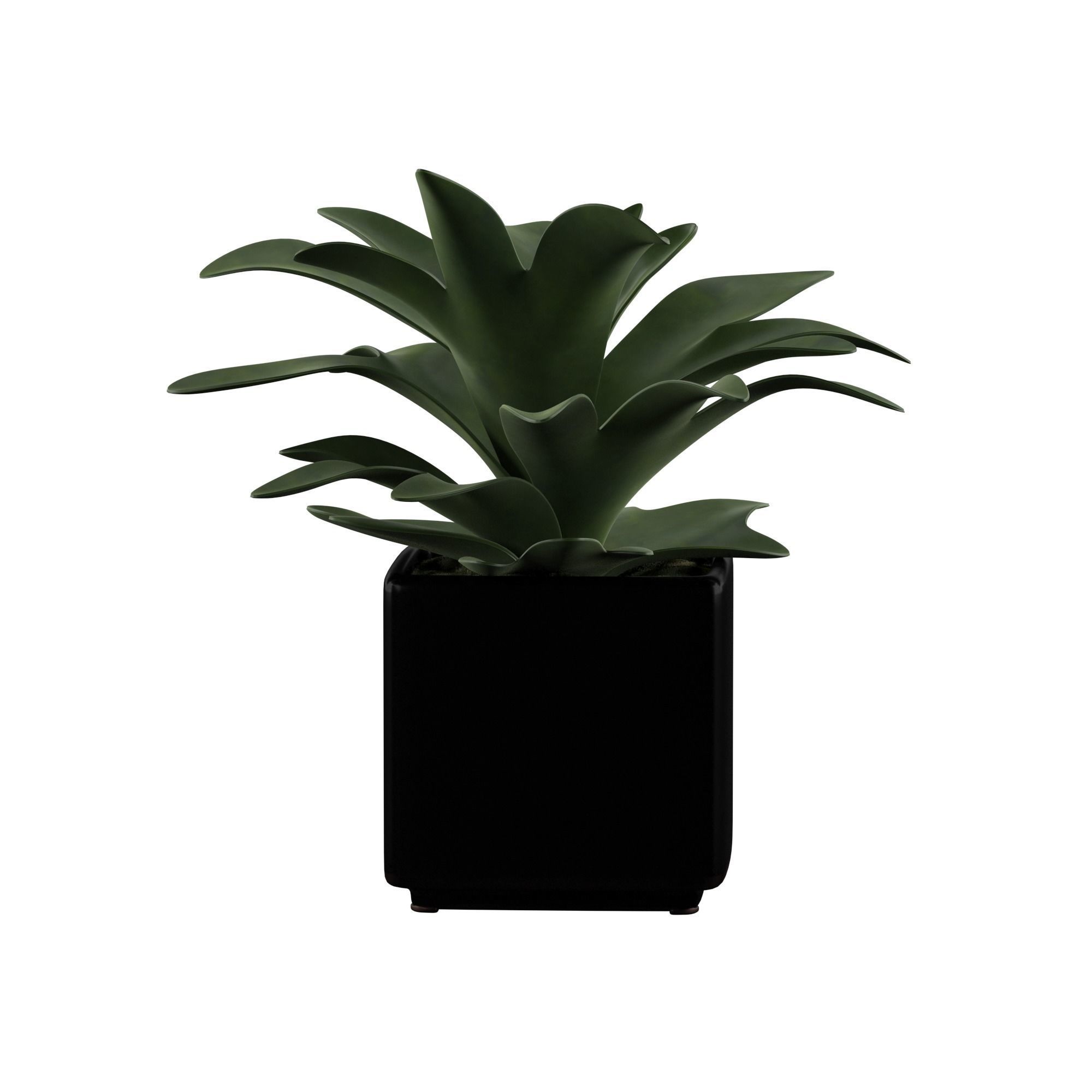 Plant Pot Realistic tree using V-ray render 3D model_1