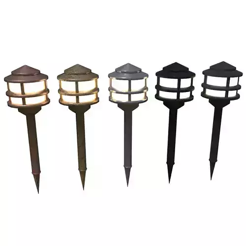 Driveway - Landscaping Accent Lights