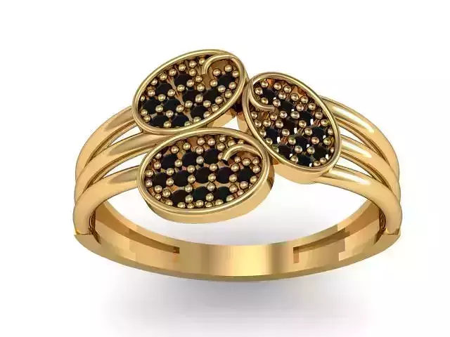 ring 2 gold with diamonds