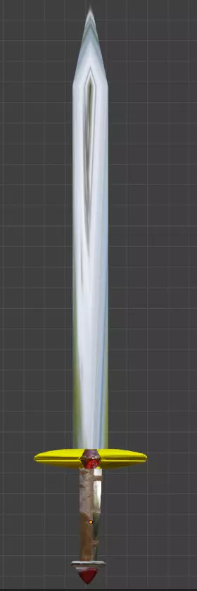 SwordV1 sword 3D model_0