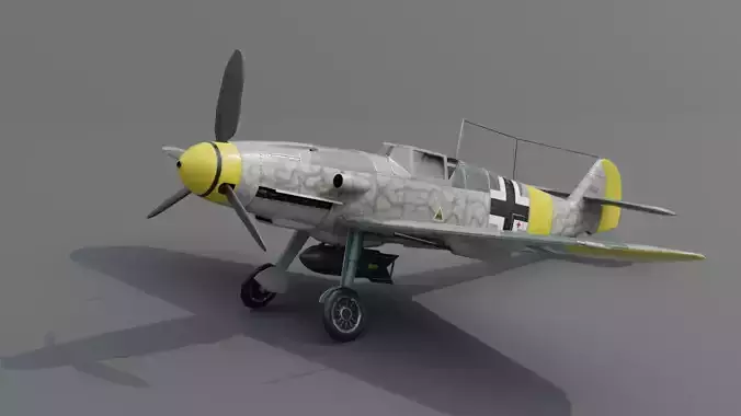 Messerschmitt Bf 109 F-1 Fighter Aircraft 