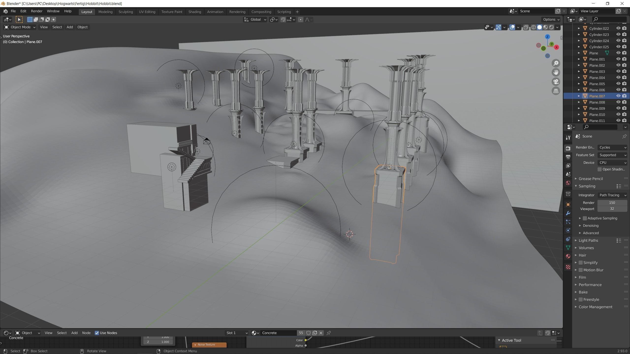 Smaugs Hide Out 3D model_1
