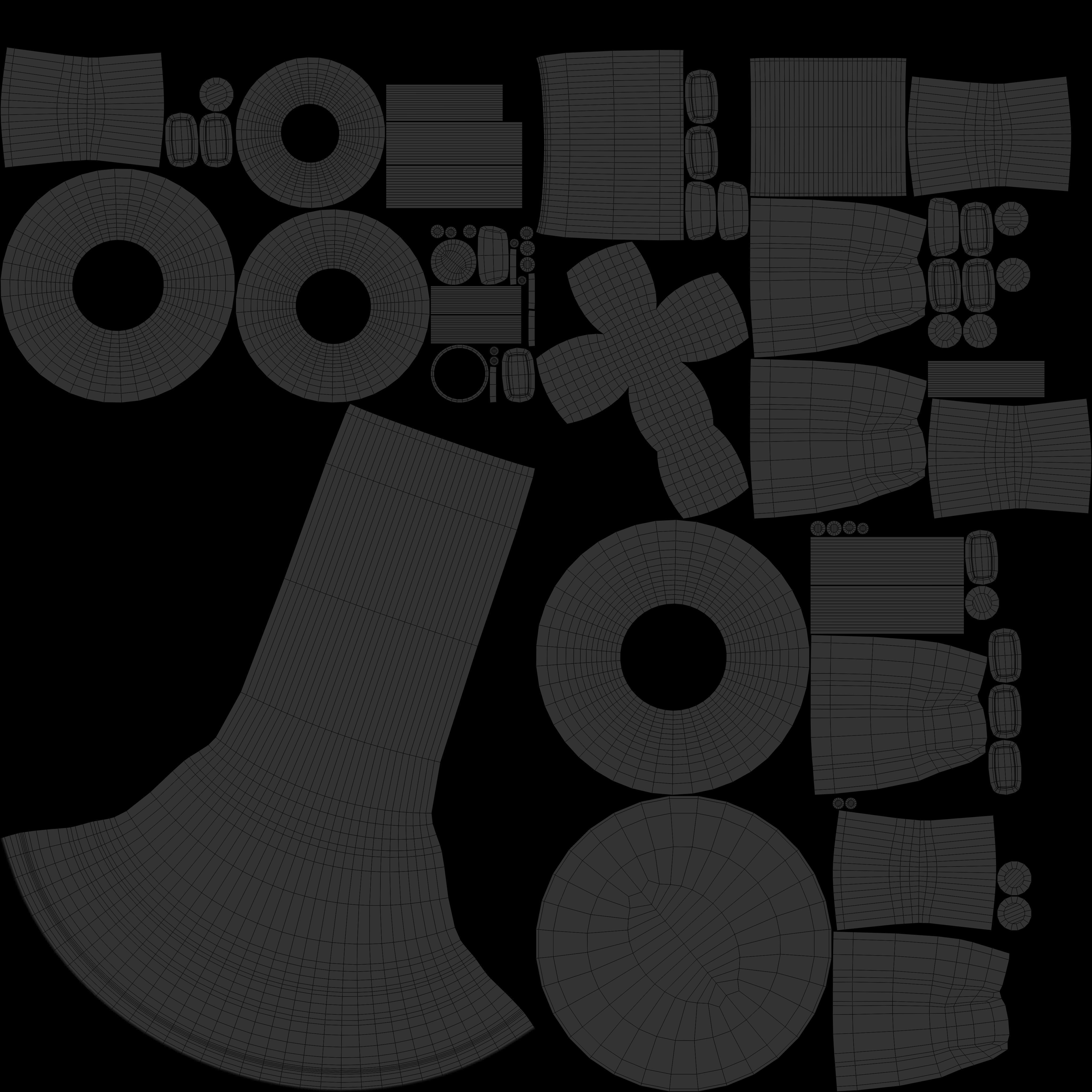 Tesla Coil Tower 3D model_7