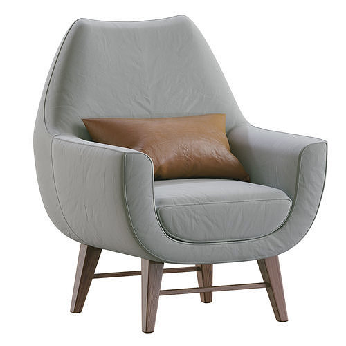 Armchair Cadeirao 3D model