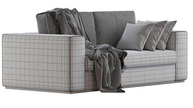Sofa Alhambra 3D model 7