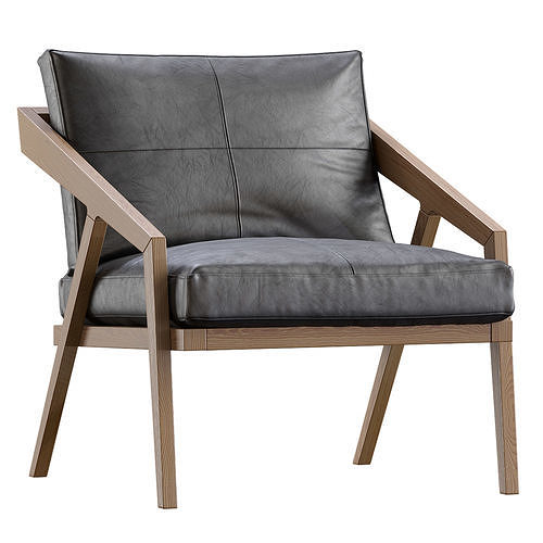 Armchair Carioca 3D model