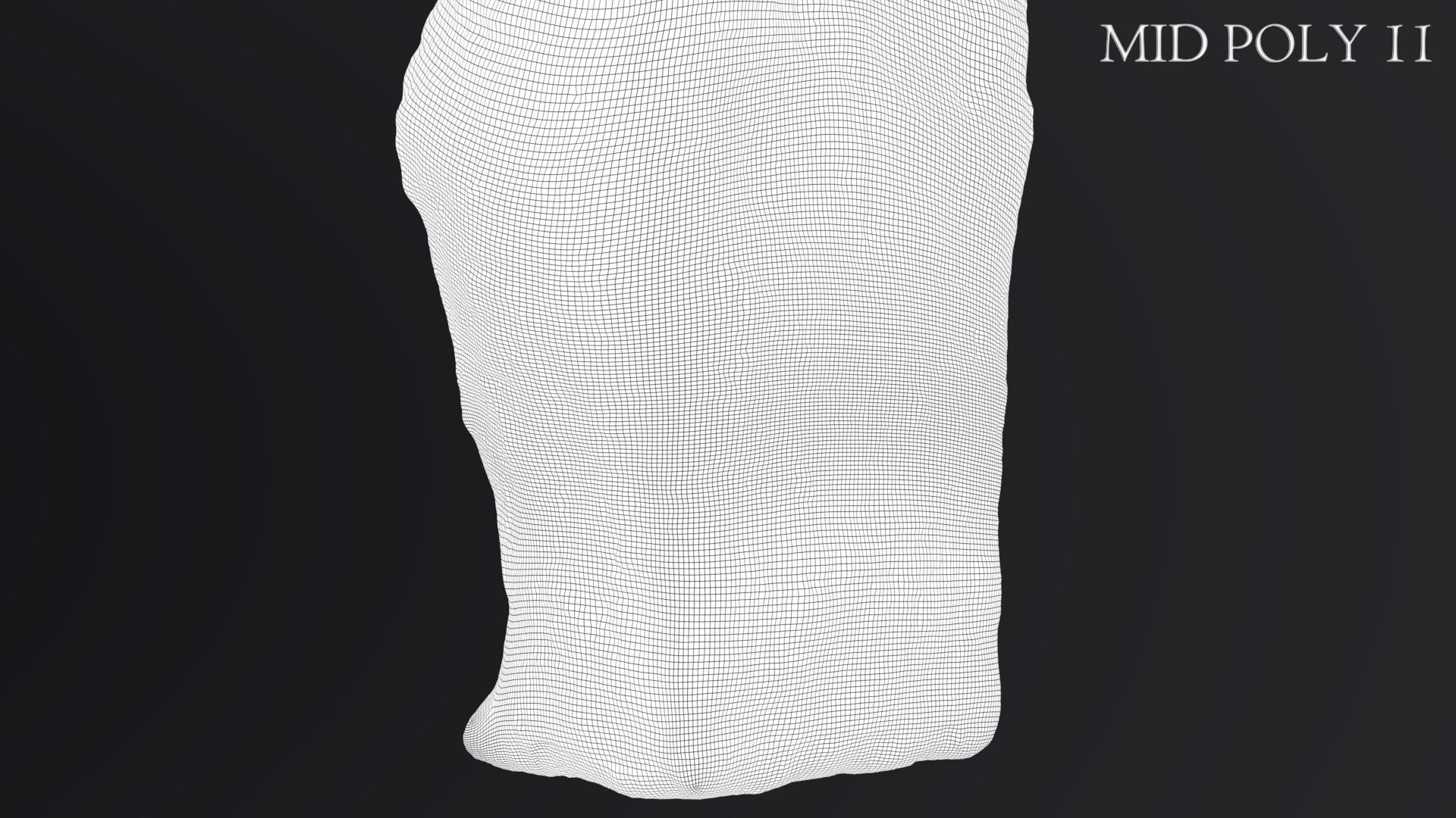 Hittite Lion Statue Low-poly 3D model_69