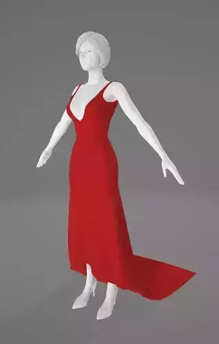 Woman Clothing A-Pose 522