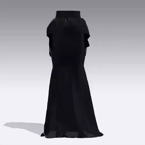 FISHTAIL SKIRT 3D model